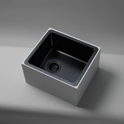 Medium & Small Bowl - Matte Black | Kitchen Sink gallery detail image