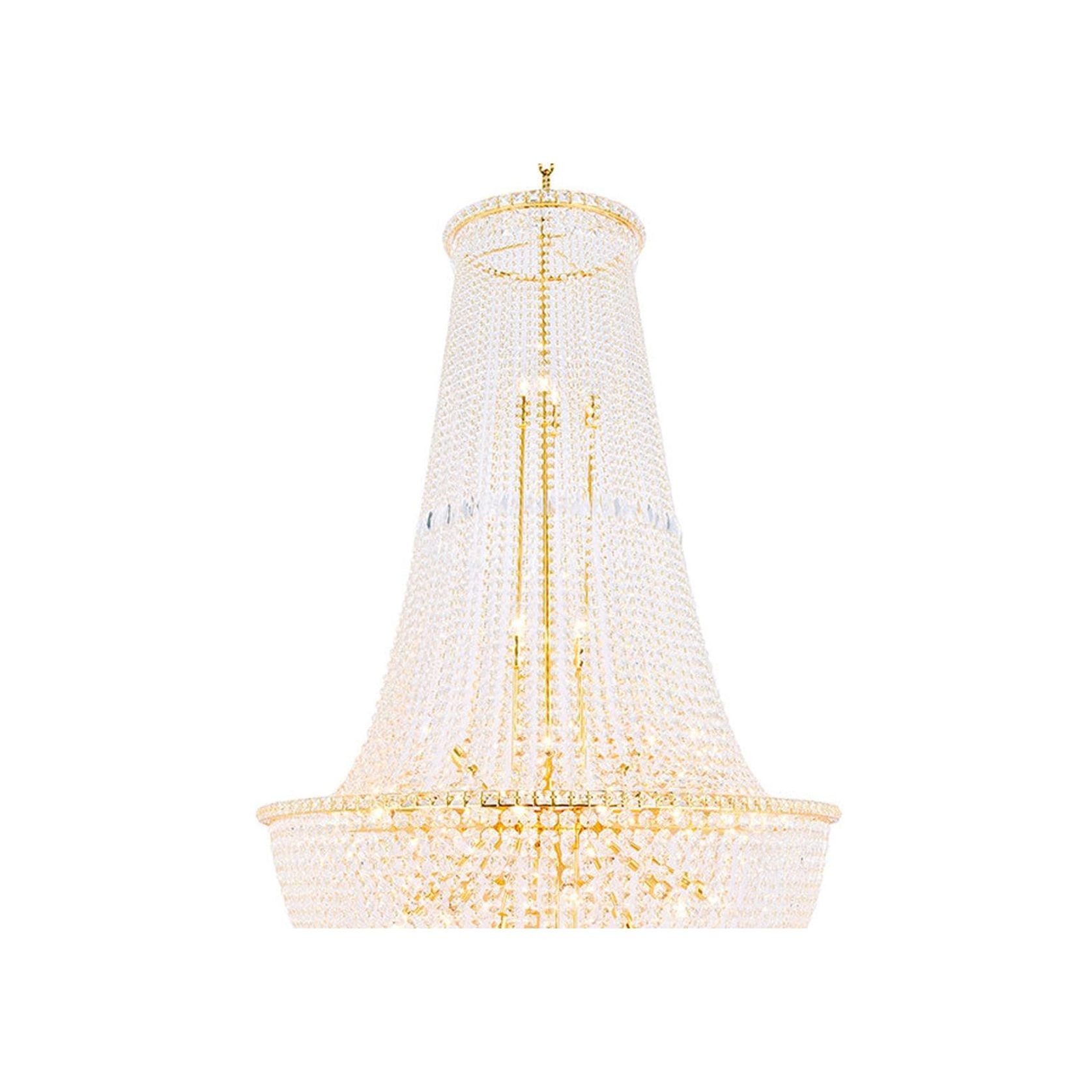 Empress Crystal Basket Chandelier - Gold - 45 Light gallery detail image
