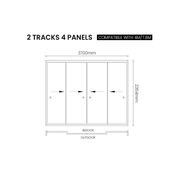 Glass Sliding Door For Baltic Freestanding Pergola gallery detail image