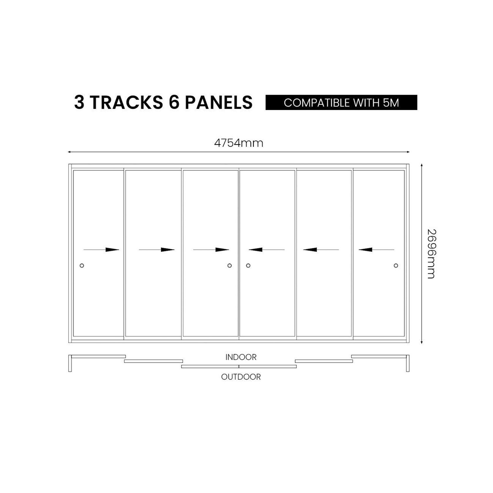Glass Sliding Door For Baltic Wall Mounted Pergola gallery detail image
