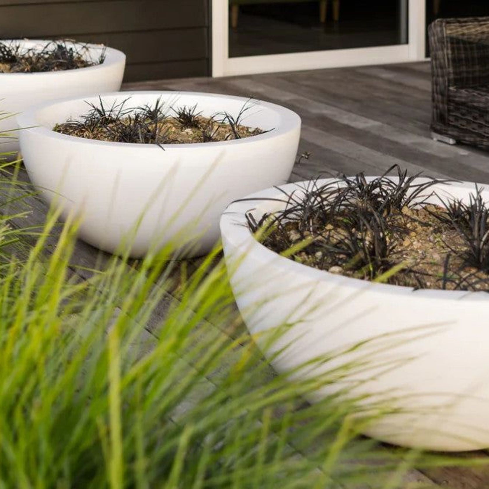 Barcelona 750 Bowl Planter gallery detail image