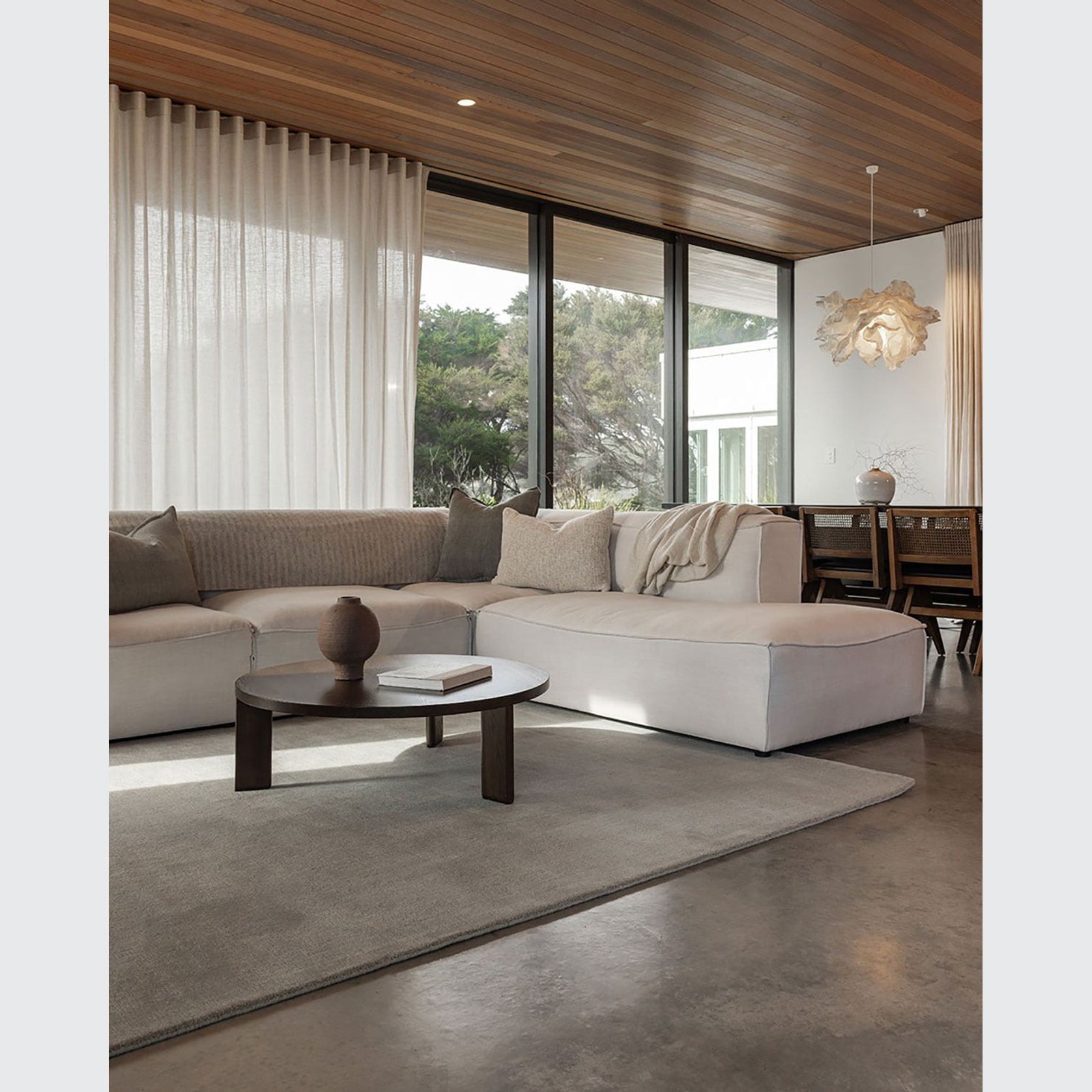 Baya Haywood NZ Wool Floor Rug - Slate gallery detail image