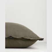 Baya Linden Long Lumbar Cushion - Olive gallery detail image