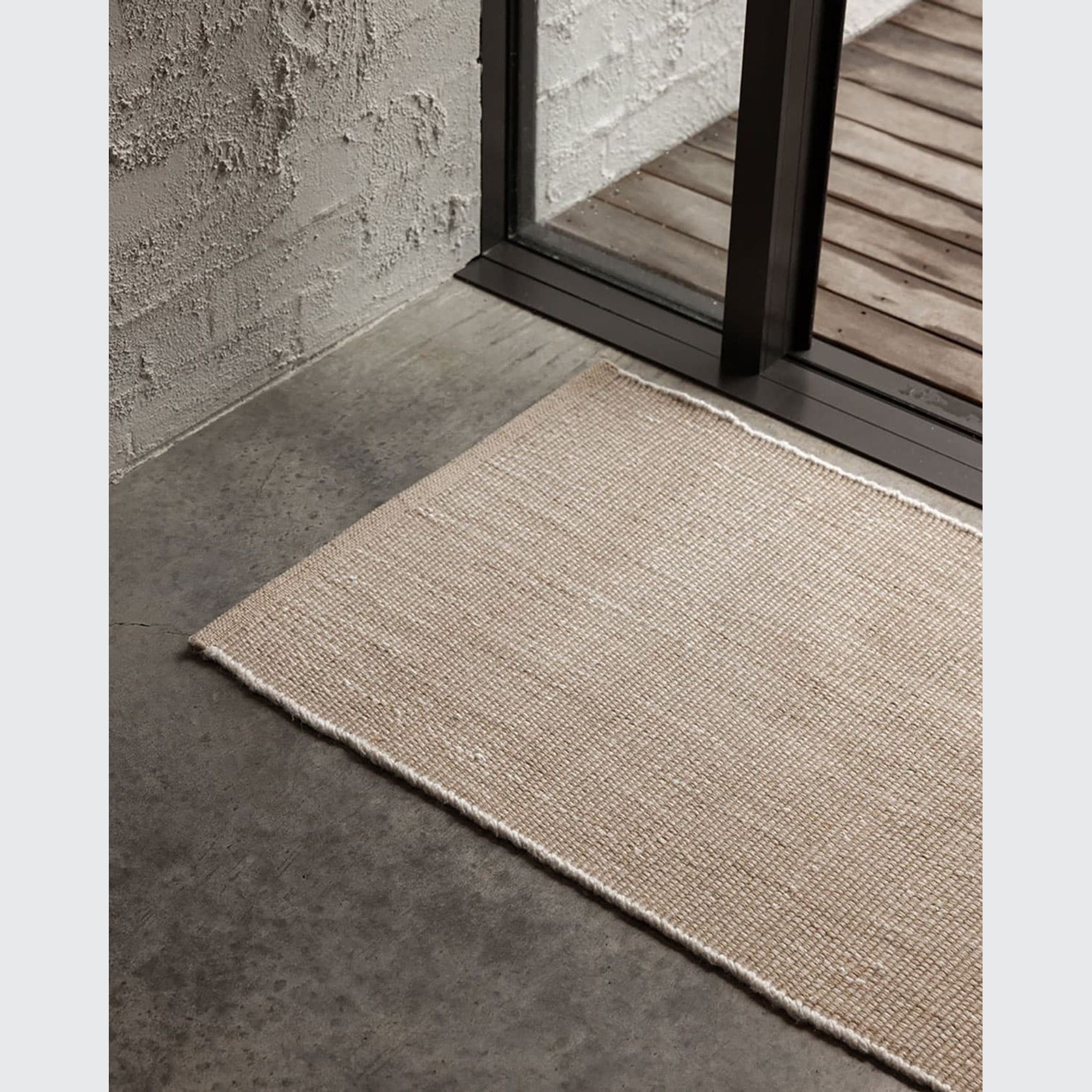 Baya Lonsdale  Floor Mat - Almond | Indoor or Outdoor gallery detail image