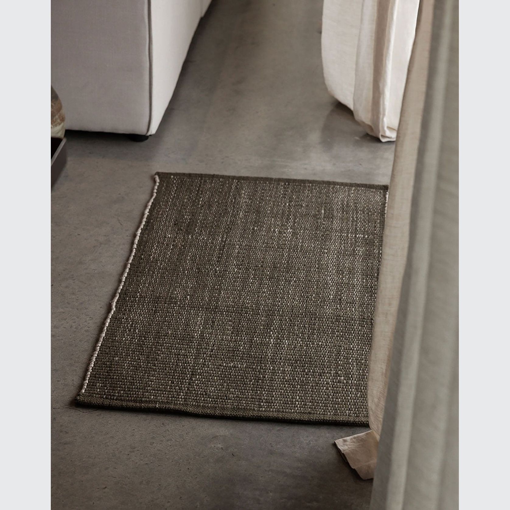 Baya Lonsdale  Floor Mat - Olive | Indoor or Outdoor gallery detail image