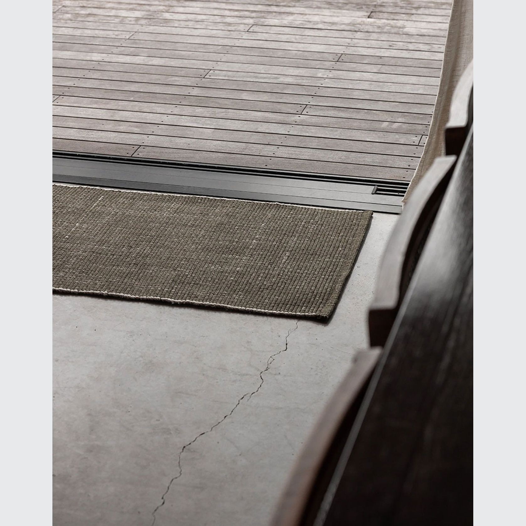 Baya Lonsdale  Floor Mat - Olive | Indoor or Outdoor gallery detail image