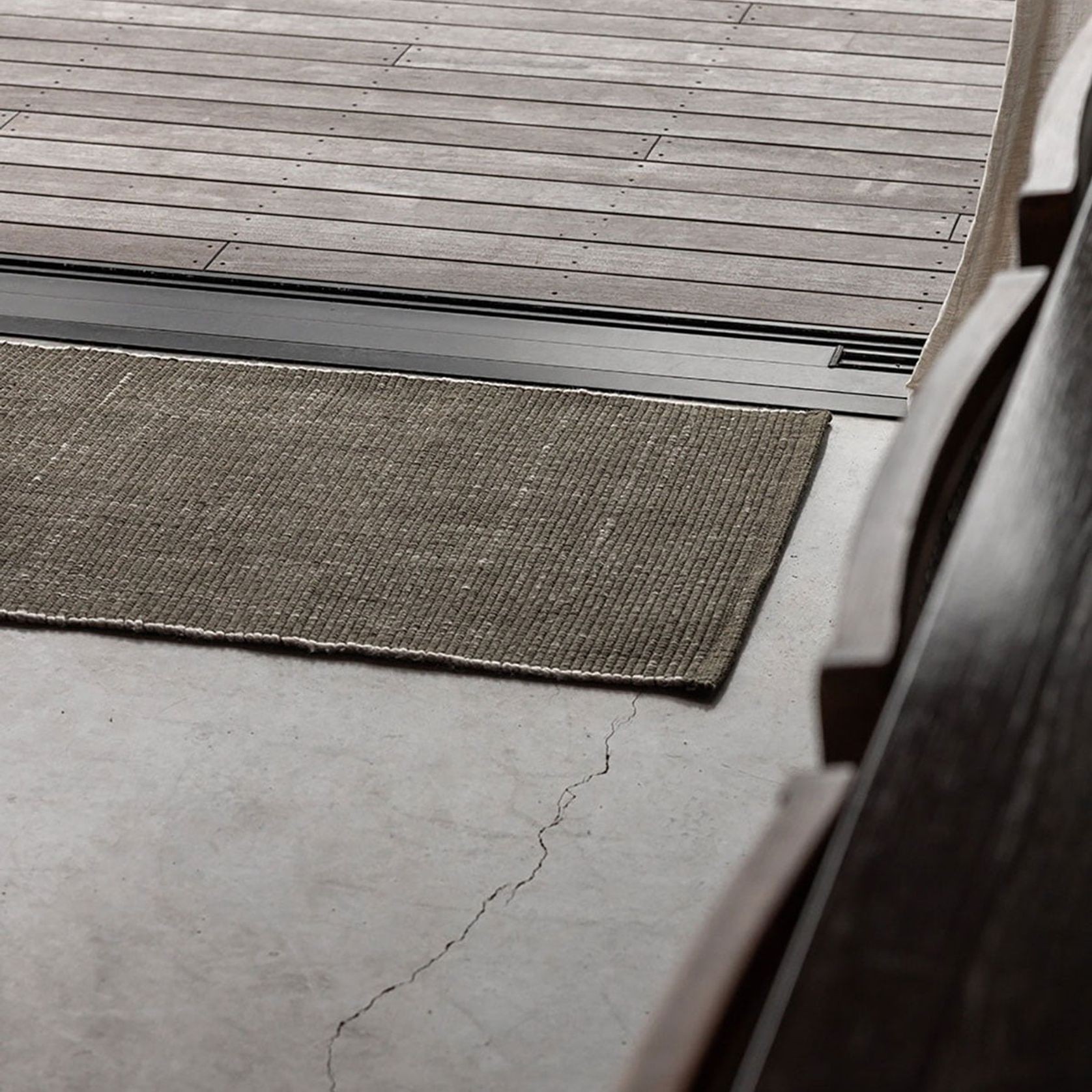 Baya Lonsdale  Floor Mat - Olive | Indoor or Outdoor gallery detail image