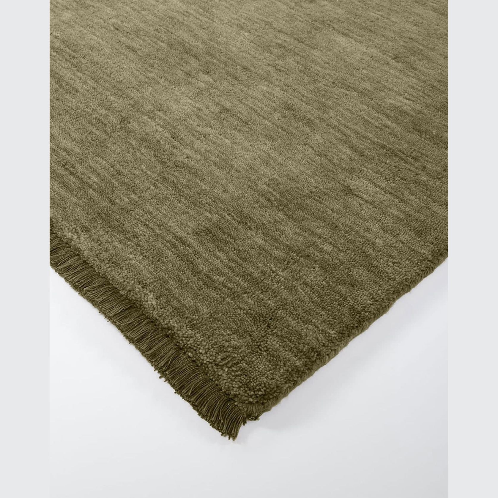 Baya Sandringham NZ Wool Floor Rug - Basil gallery detail image