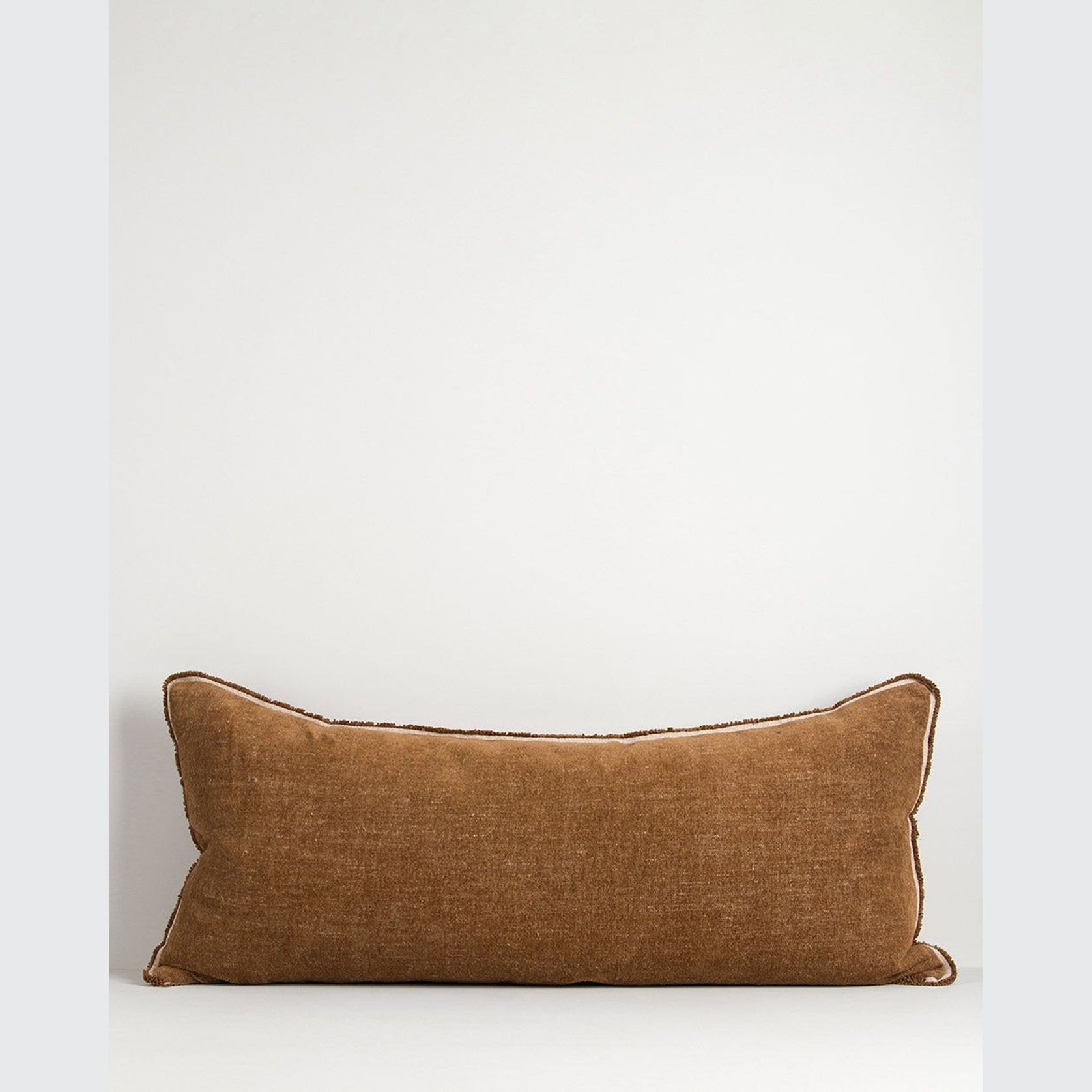 Baya Sutton Long Lumbar Cushion - Praline gallery detail image
