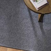Baya Burleigh Floor Rug - Charcoal | Indoor or Outdoor gallery detail image