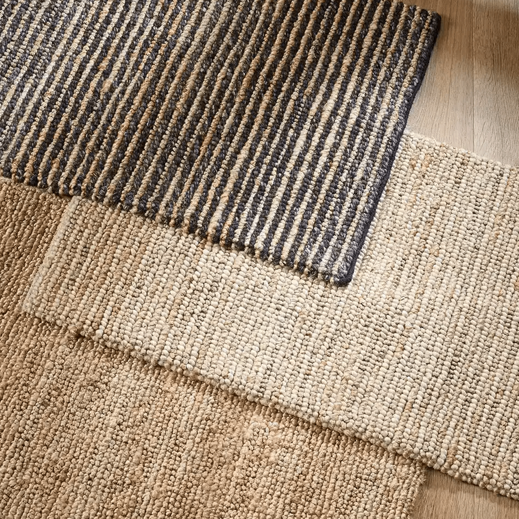 Baya Lima Entrance Mat - Sand/Natural | 50% Wool, 50% Jute gallery detail image