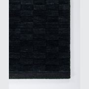 Baya Hugo Wool Floor Rug - Midnight gallery detail image