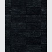 Baya Hugo Wool Floor Rug - Midnight gallery detail image
