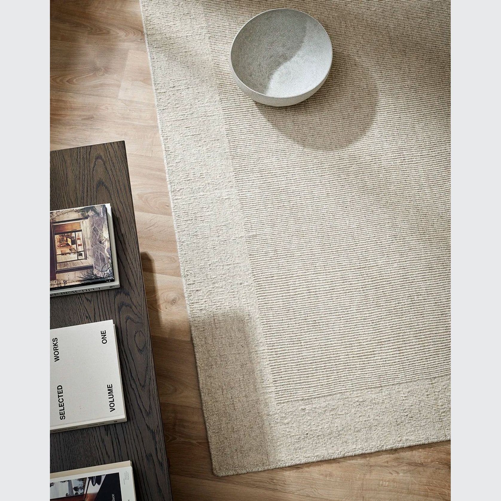 Baya Vermont 100% Wool Rug - Sand gallery detail image