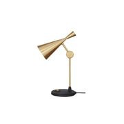 Beat Table Lamp Brushed brass by Tom Dixon | ECC gallery detail image