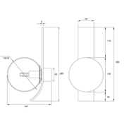 Belgrave Single Wall Light gallery detail image