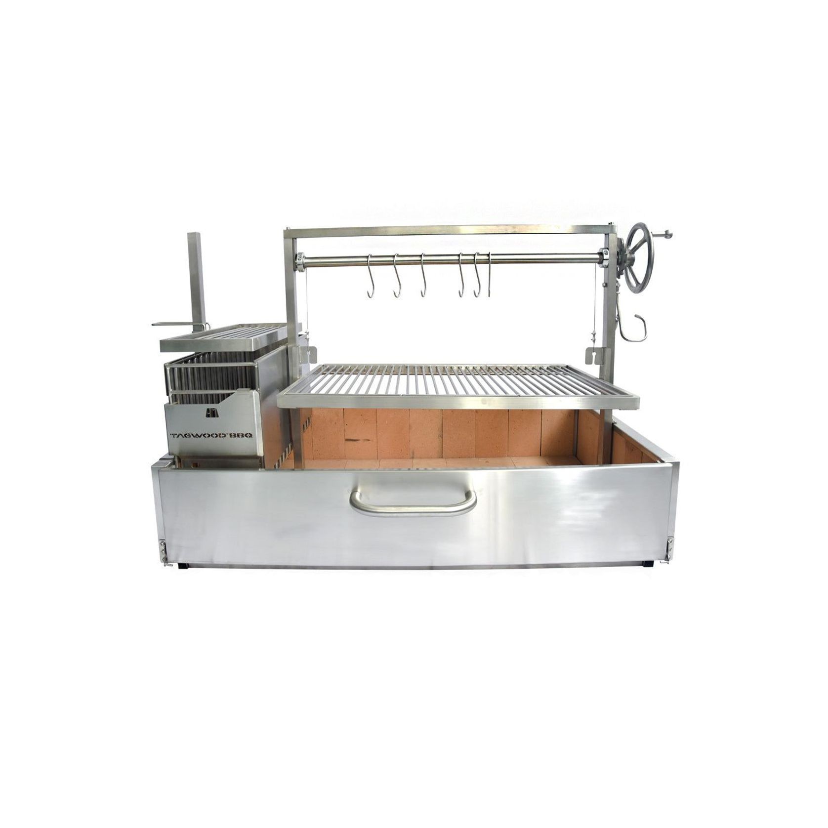 Argentine Charcoal & Woodfired Built-In Parilla Grill | BBQ25SS gallery detail image