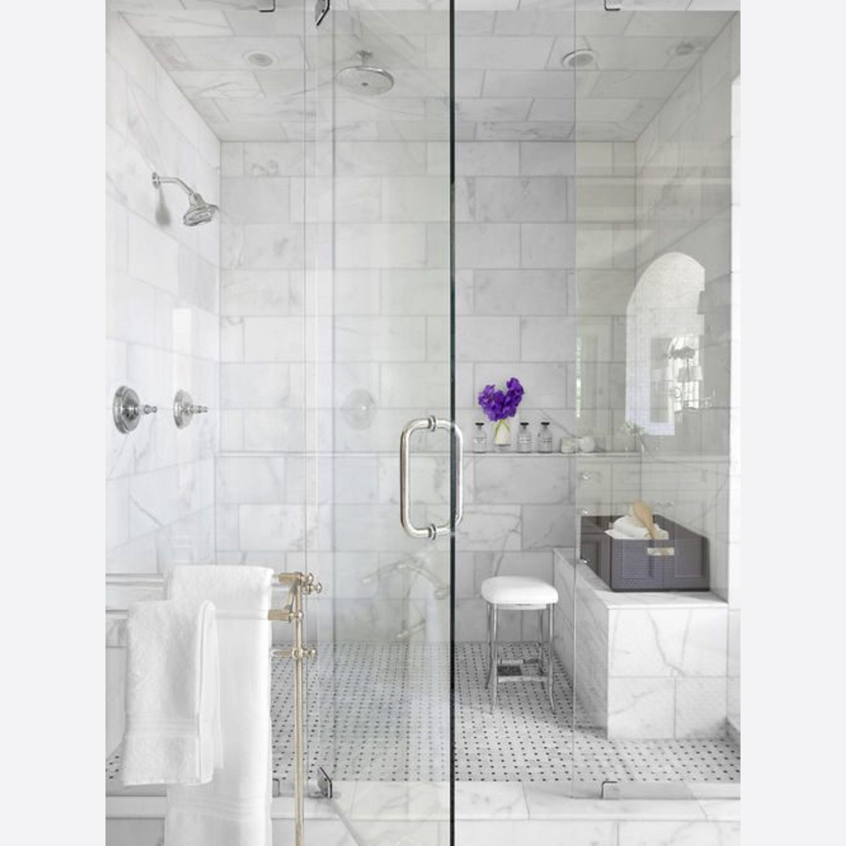 Bianco Carrara Marble Tiles gallery detail image