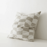 Weave Home Senso Cushion -Earth | Woven Check gallery detail image