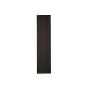WOODFLEX Flexible Wooden Slat Wall Panel - Black - 2700mm x 600mm - Half Round 27mm gallery detail image