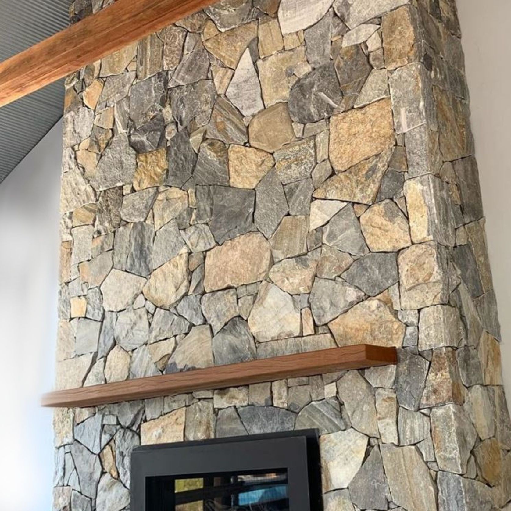 Blue Steel Random Wall Cladding gallery detail image