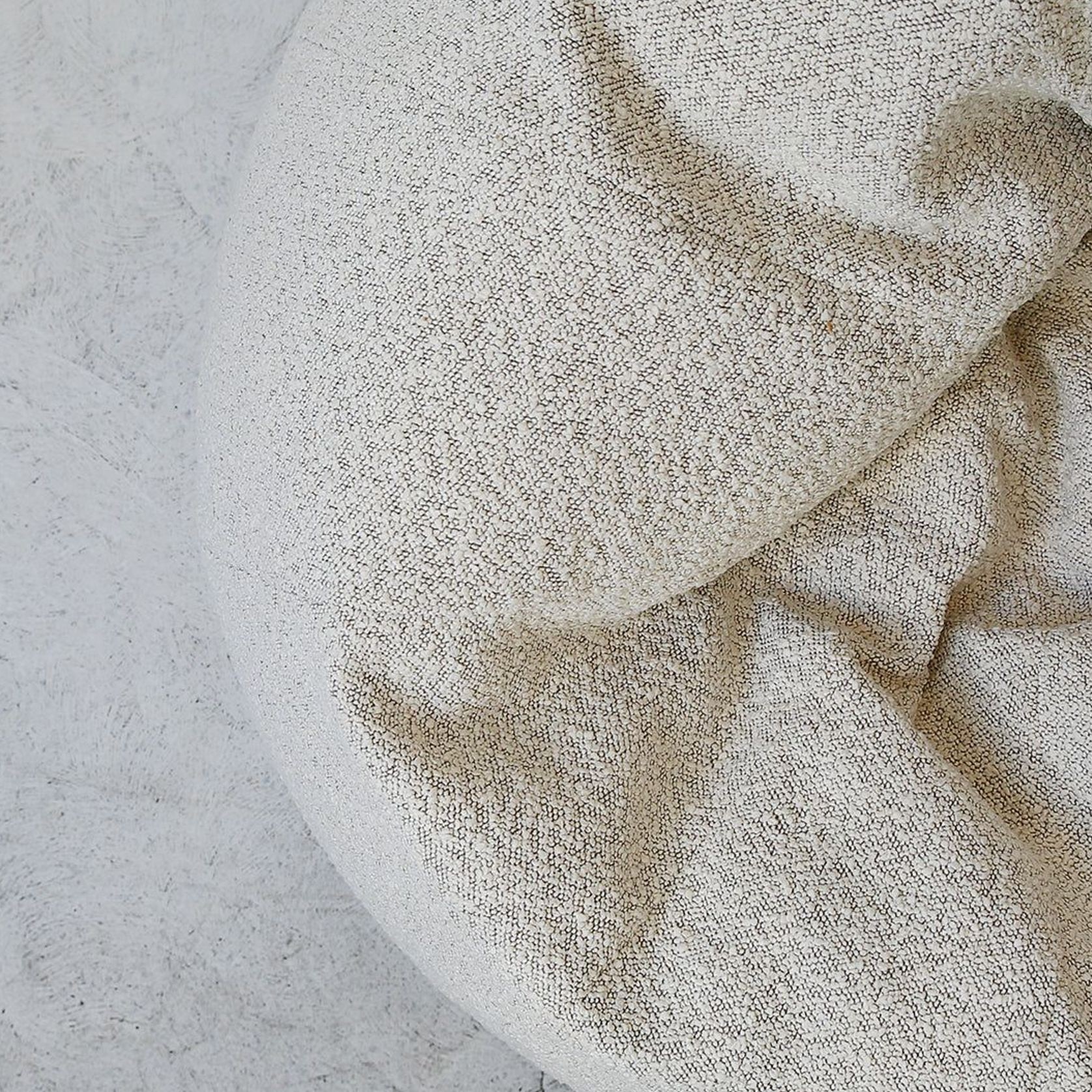 'Bodrum' Lounging Bag / Ovus Boucle Ecru gallery detail image