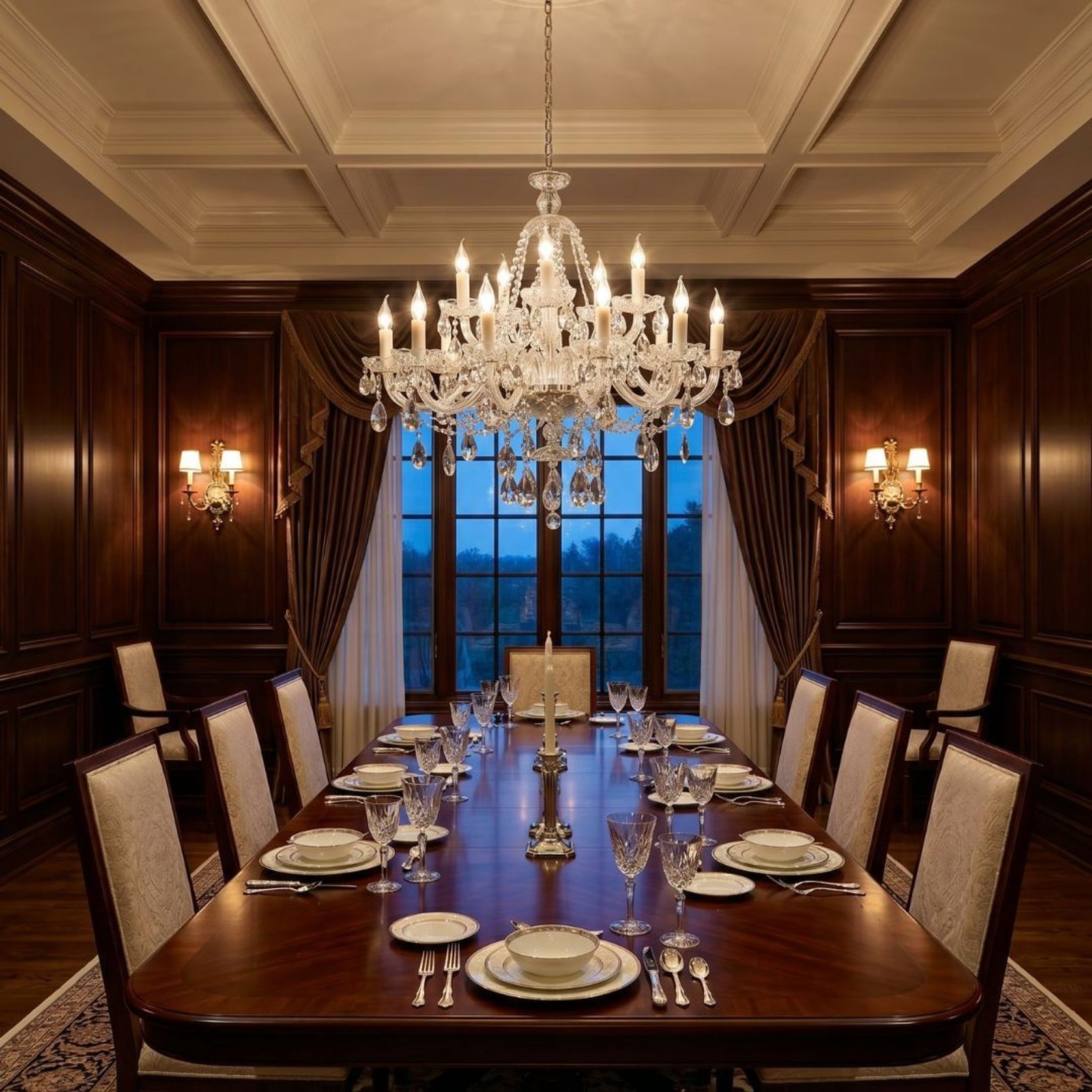 Bohemian Brilliance 15 Arm Crystal Chandelier- Chrome gallery detail image
