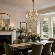 Bohemian Brilliance 24 Arm Crystal Chandelier- Chrome gallery detail image