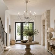 Bohemian Prague 8 Arm Crystal Chandelier - Chrome Fixtures gallery detail image