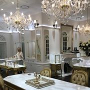 Bohemian Prague 8 Arm Crystal Chandelier - Brass Fixtures gallery detail image
