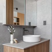 Elysian Extended Basin Mixer - Brushed Gunmetal gallery detail image