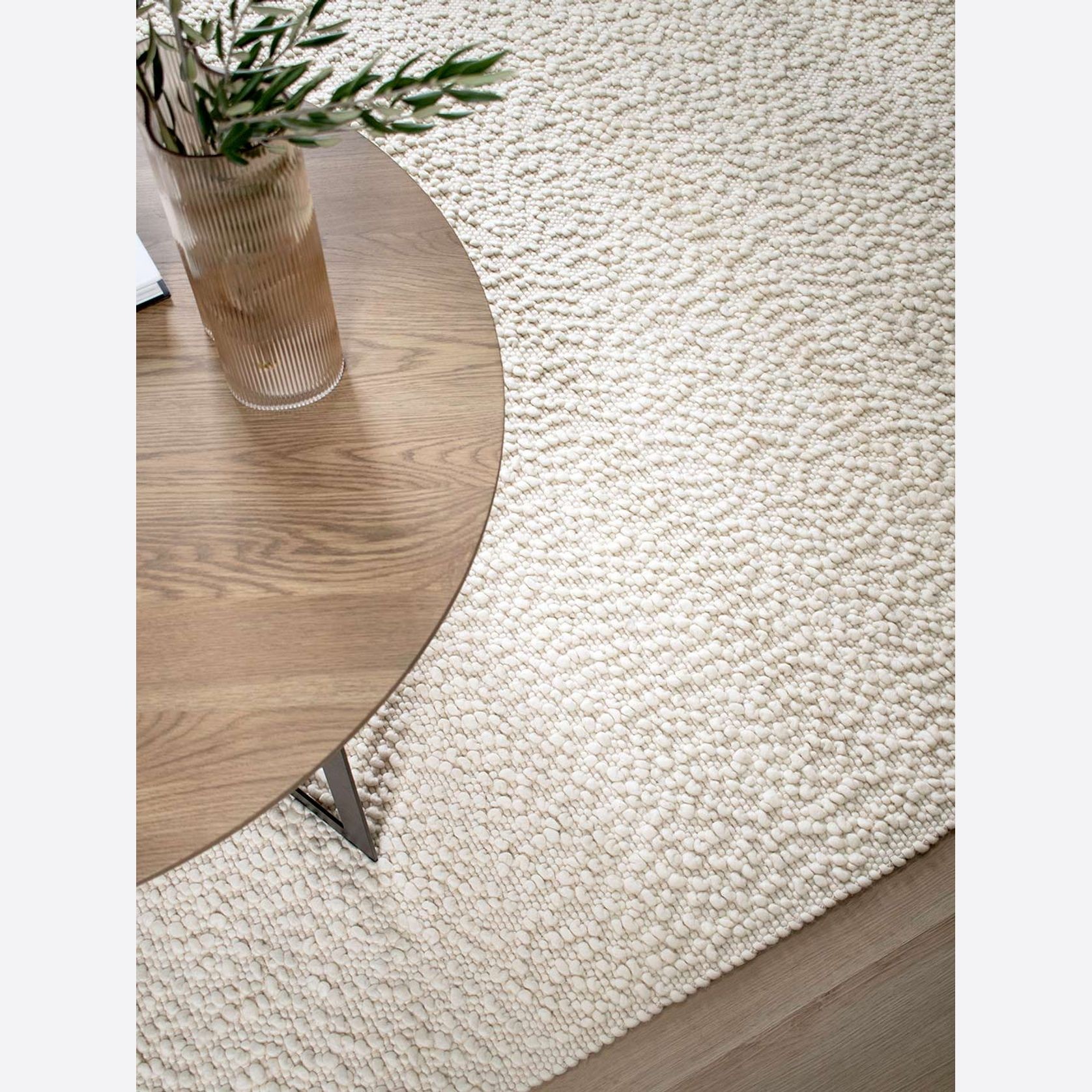 Boucle Rug | Ivory gallery detail image