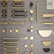 Brass Hardware Display Board - Trade Only gallery detail image