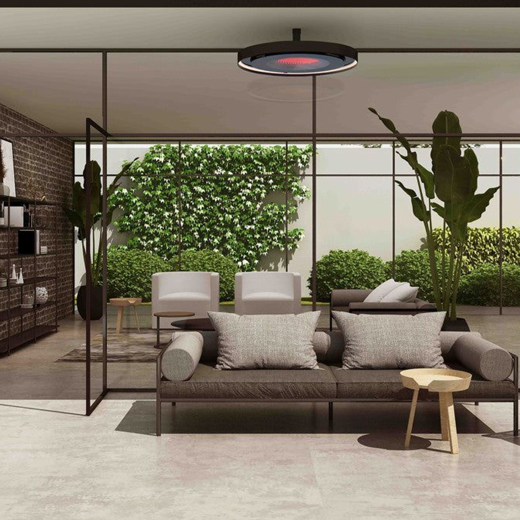 Bromic Eclipse Pendant Smart-Heat Electric Heater gallery detail image