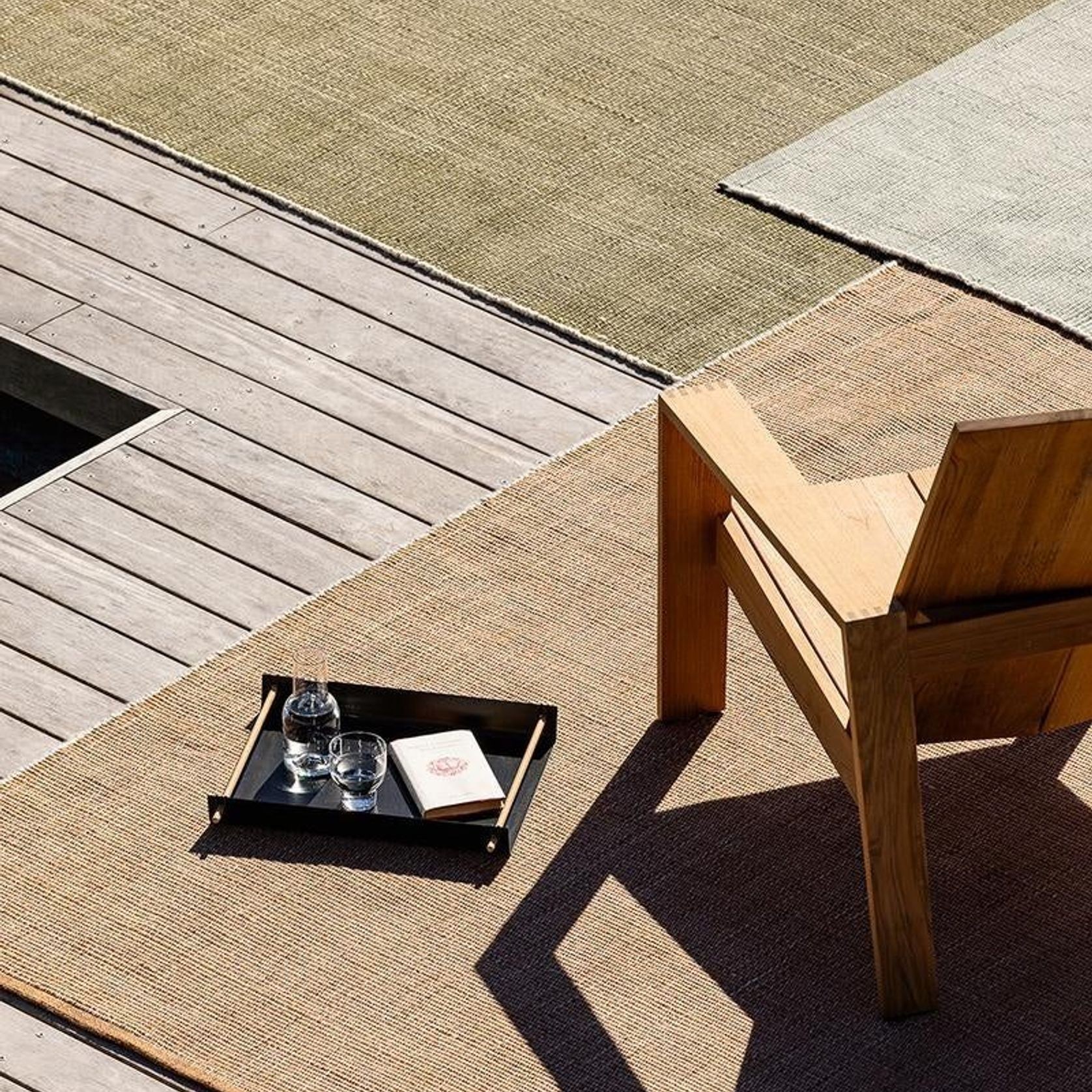Baya Lonsdale Floor Rug - Olive | Indoor or Outdoor gallery detail image