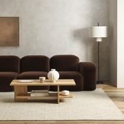 Baya Cadence 100% Wool Floor Rug - Camel gallery detail image