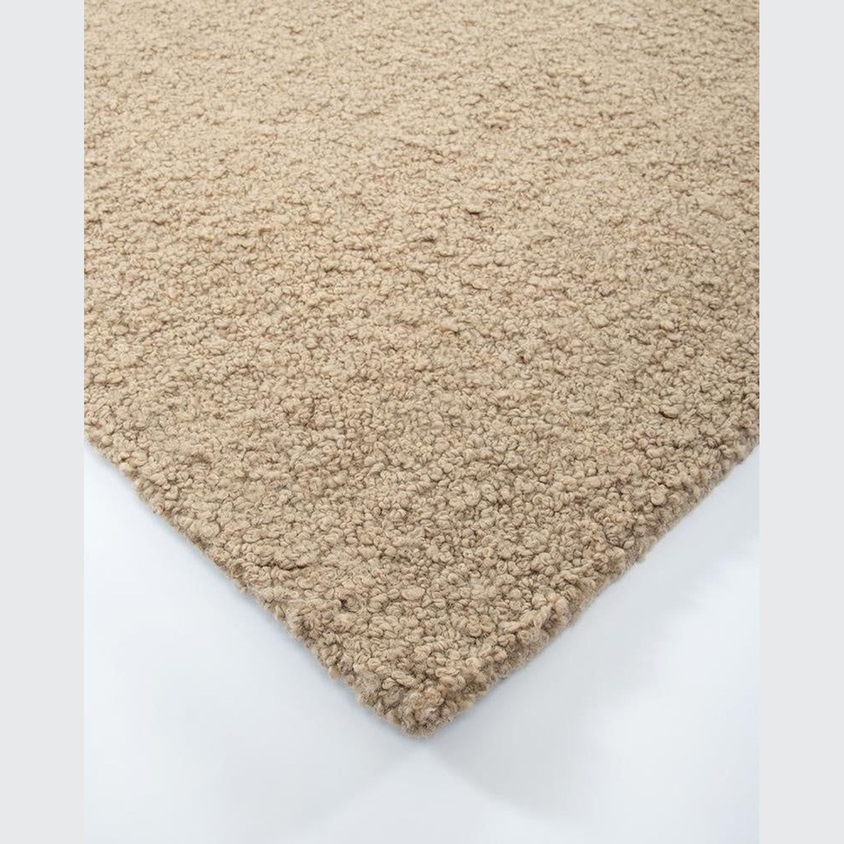 Baya Dorset NZ Wool Floor Rug - Biscuit gallery detail image