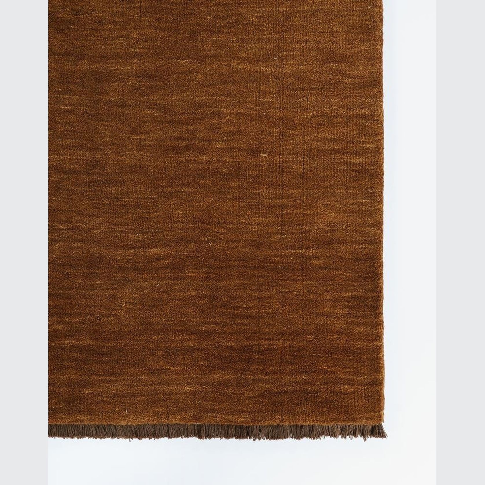 Baya Sandringham 100% NZ Wool Floor Runner Rug  - Pecan gallery detail image