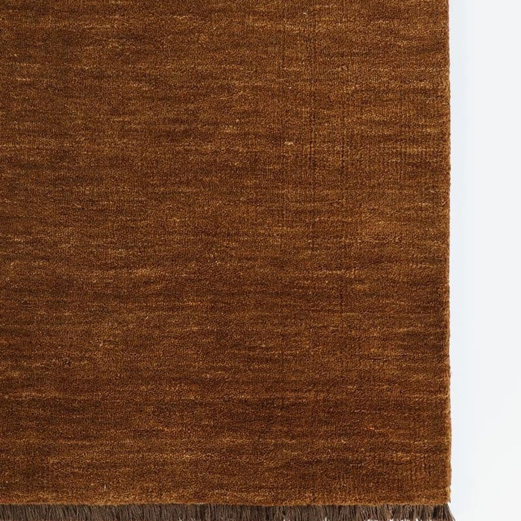 Baya Sandringham 100% NZ Wool Floor Runner Rug  - Pecan gallery detail image
