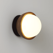Button Sconce | Walnut gallery detail image