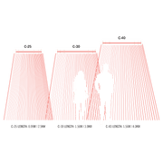 C26 2600W Black/Contemporary Facia Infrared Heater gallery detail image