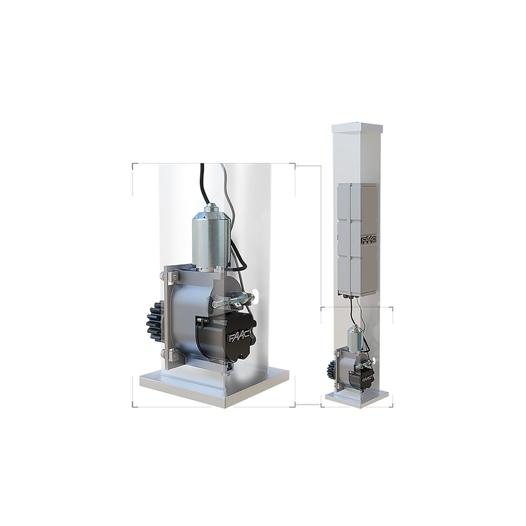 C4000I - Concealed Gearmotor 24V gallery detail image