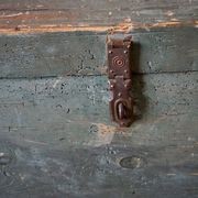 Antique French Painted Chest gallery detail image