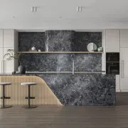 Calacatta Black Quartzite Benchtop gallery detail image