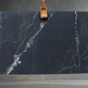 Caspian Black Marble Benchtop gallery detail image