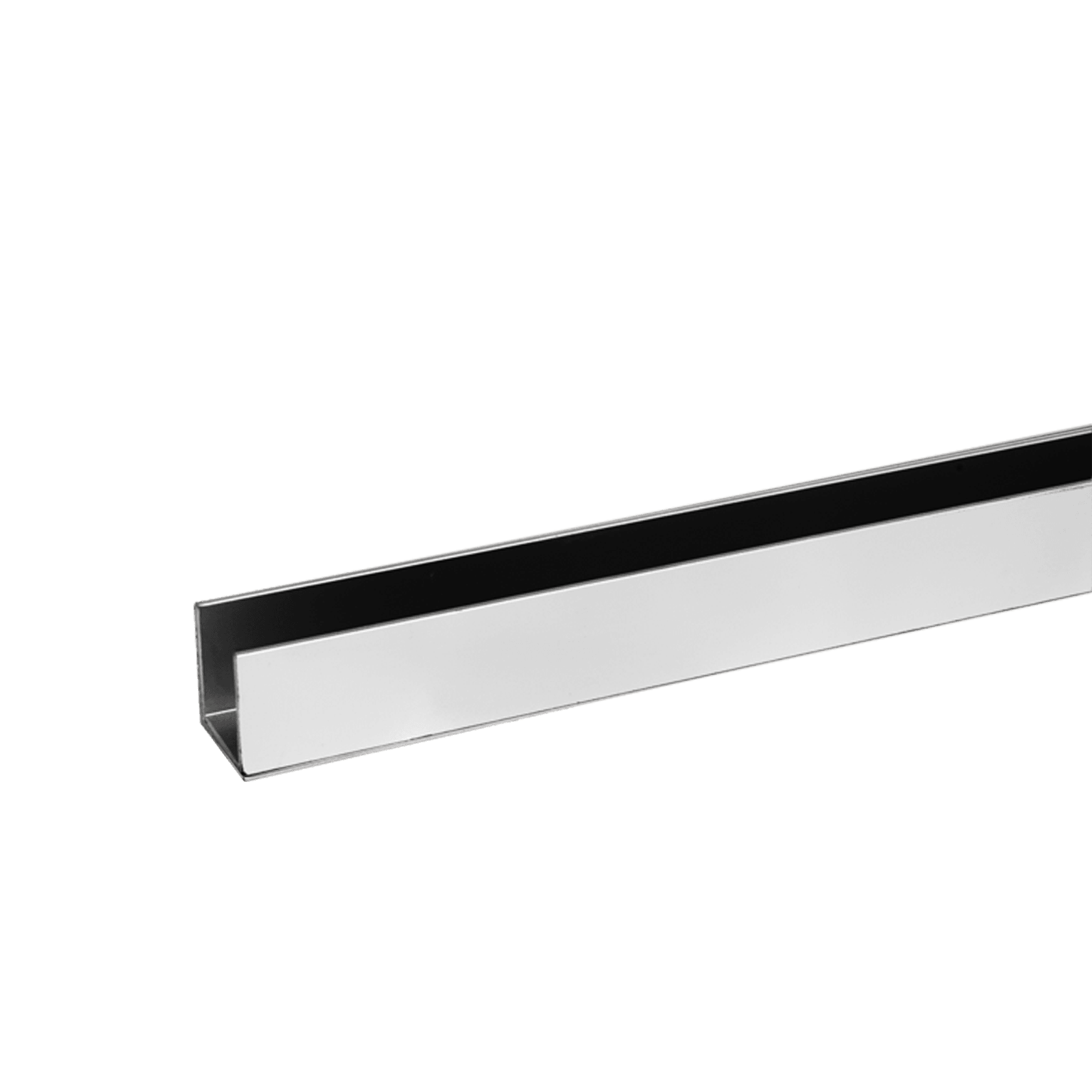 Buddy 18 x 18mm Shower Glass Channel Chrome gallery detail image