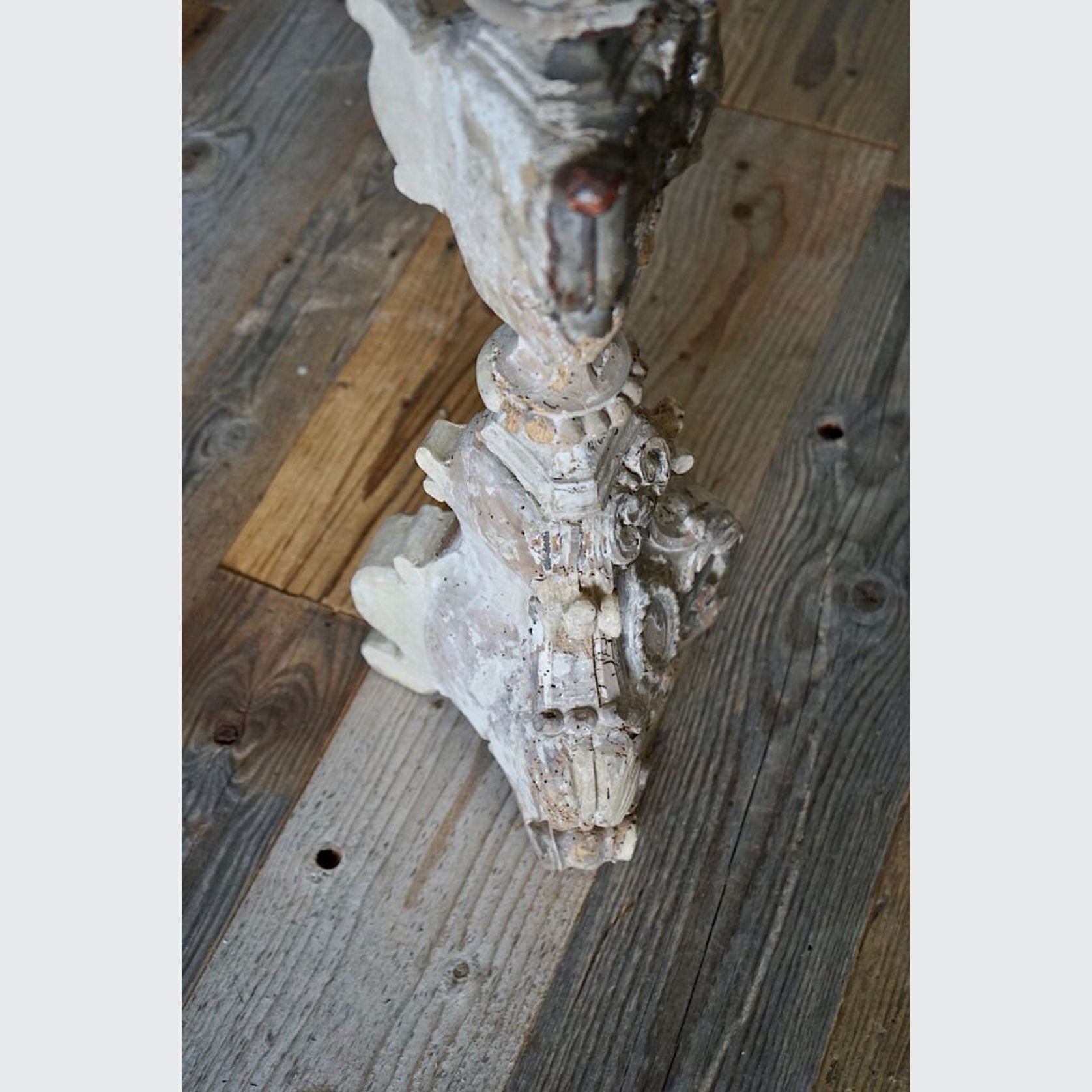 Large Italian 18th Century Torchere Candlestick gallery detail image