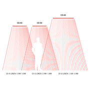 CD50 5000W Black/Contemporary Facia Infrared Heater gallery detail image