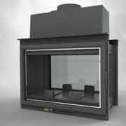 Cheminee Chazelles CDF800L Radiant Wood Fireplace gallery detail image