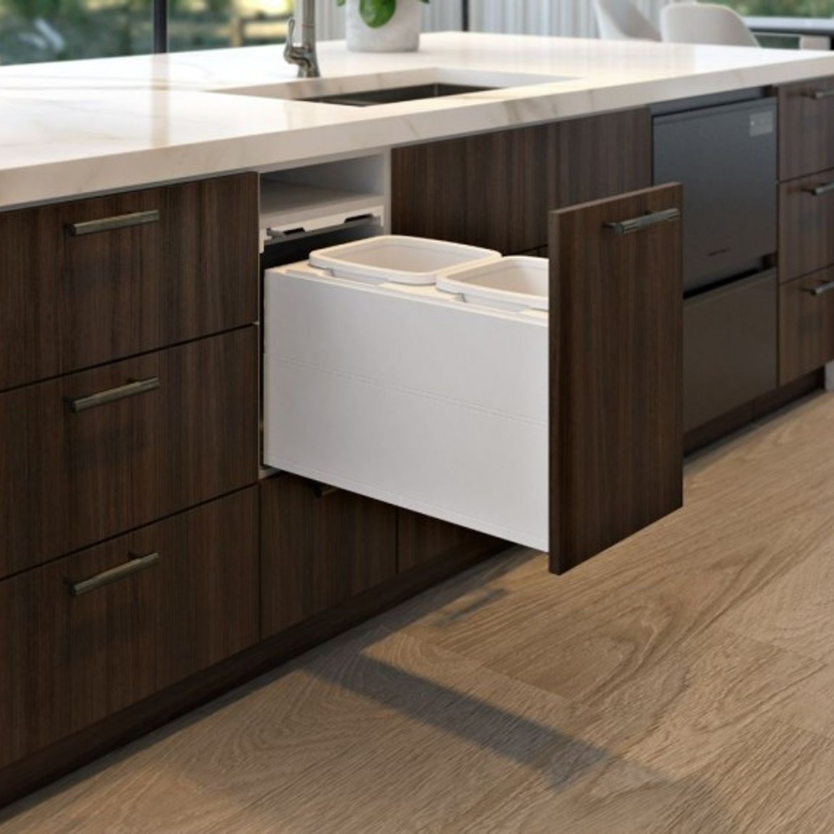 Concelo entro 2x13L for Blum LEGRABOX 350mm Silk White gallery detail image